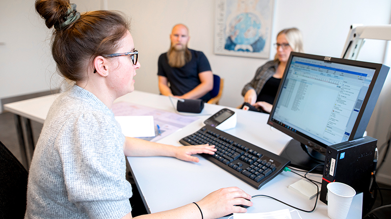 Samtale med jordemoderen