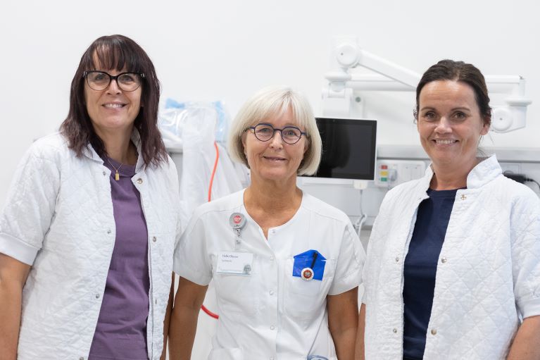 Christina Østergaard, Helle Olesen og Tina Heilesen